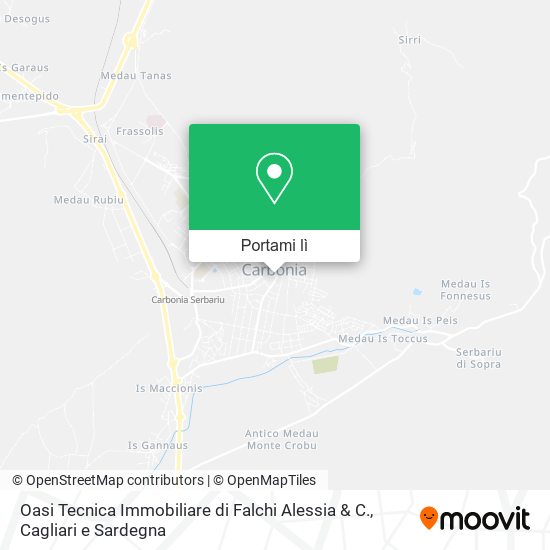 Mappa Oasi Tecnica Immobiliare di Falchi Alessia & C.
