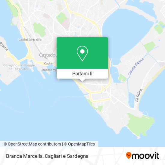 Mappa Branca Marcella