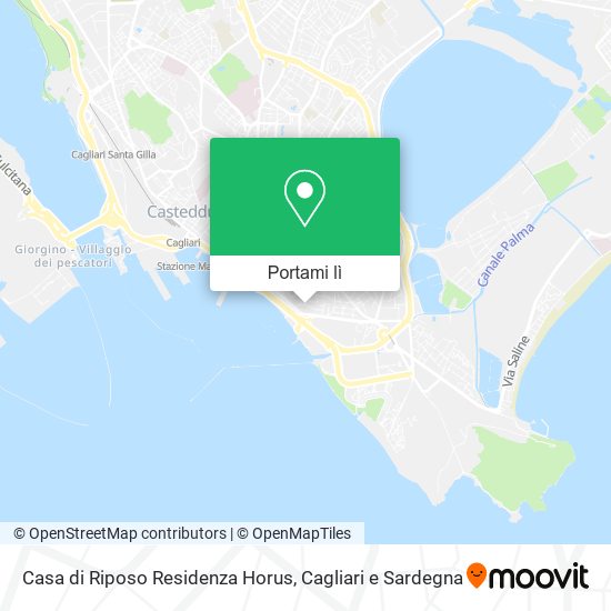 Mappa Casa di Riposo Residenza Horus