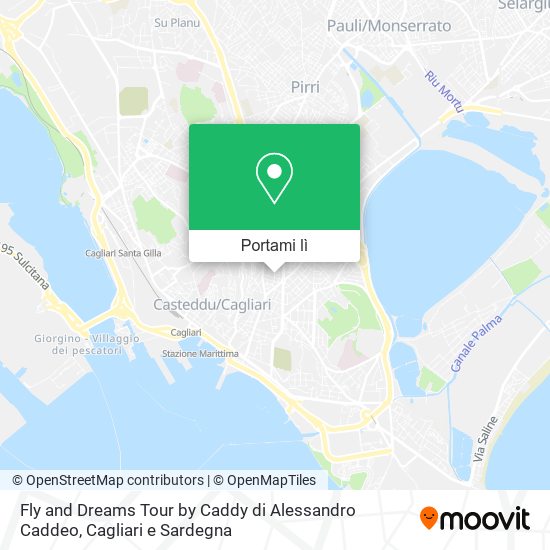 Mappa Fly and Dreams Tour by Caddy di Alessandro Caddeo