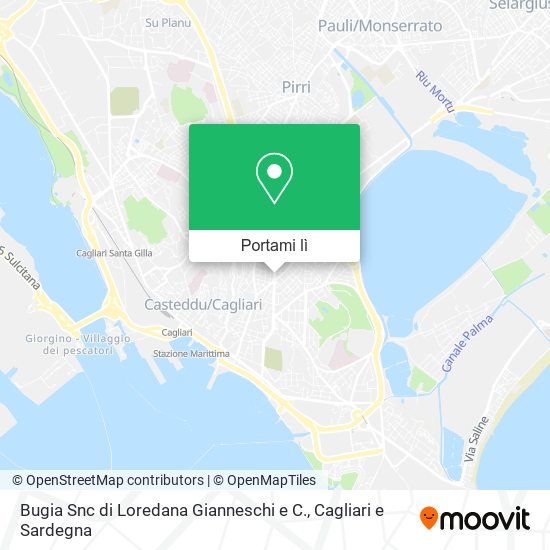 Mappa Bugia Snc di Loredana Gianneschi e C.