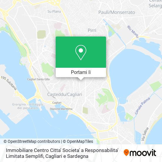 Mappa Immobiliare Centro Citta' Societa' a Responsabilita' Limitata Semplifi