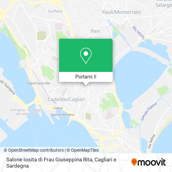 Mappa Salone Iosita di Frau Giuseppina Rita