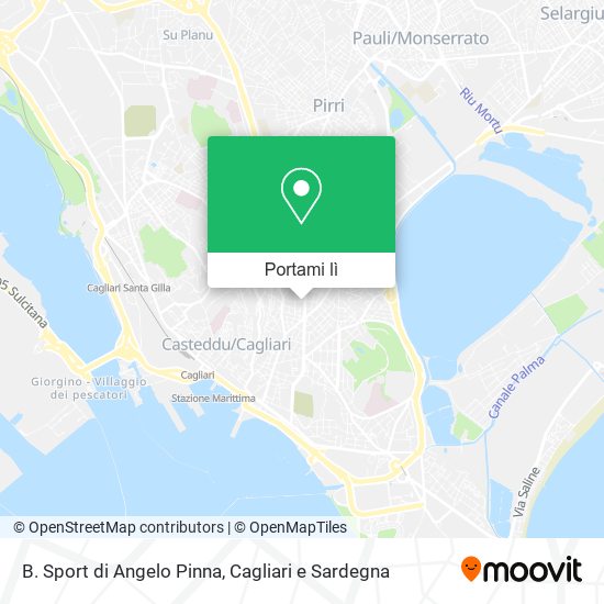 Mappa B. Sport di Angelo Pinna