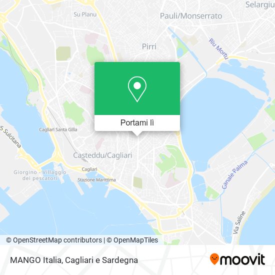 Mappa MANGO Italia