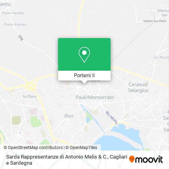 Mappa Sarda Rappresentanze di Antonio Melis & C.