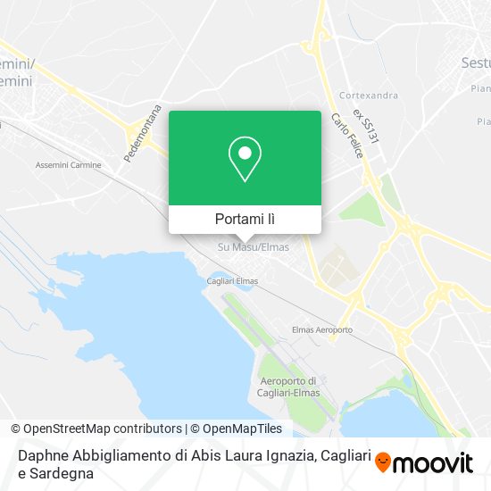 Mappa Daphne Abbigliamento di Abis Laura Ignazia