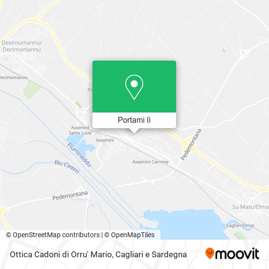 Mappa Ottica Cadoni di Orru' Mario