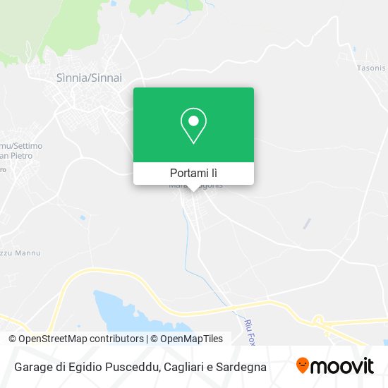 Mappa Garage di Egidio Pusceddu