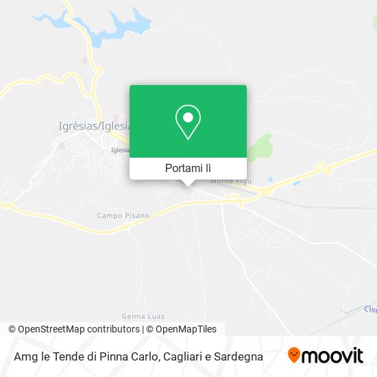 Mappa Amg le Tende di Pinna Carlo
