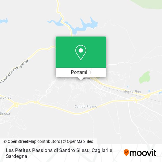 Mappa Les Petites Passions di Sandro Silesu