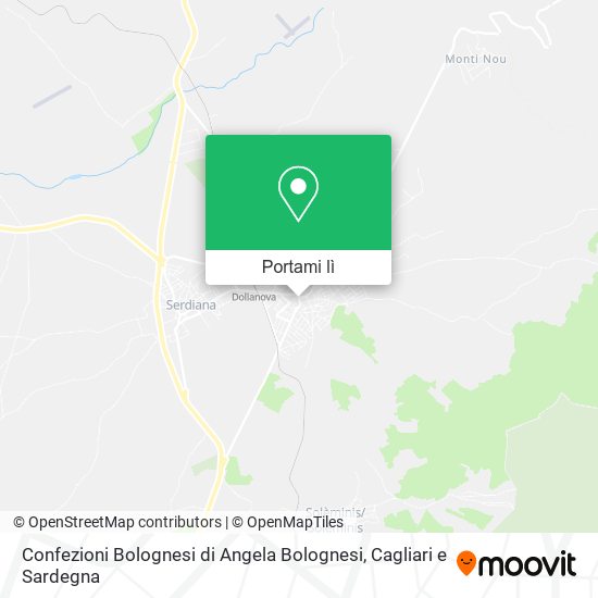 Mappa Confezioni Bolognesi di Angela Bolognesi