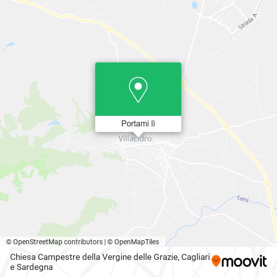 Mappa Chiesa Campestre della Vergine delle Grazie