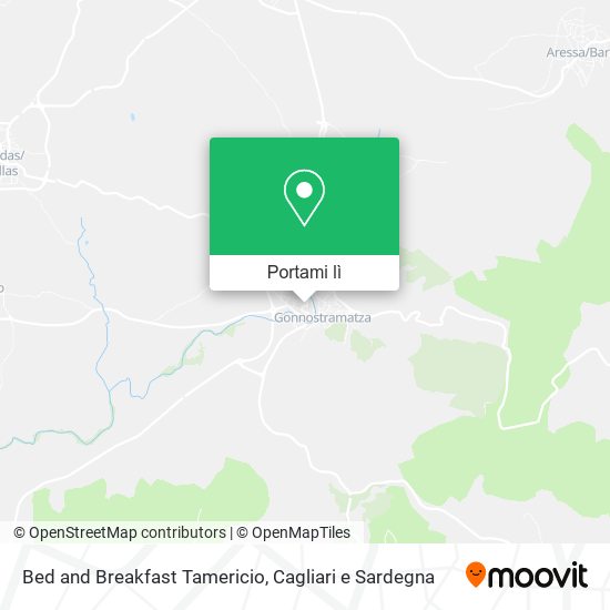 Mappa Bed and Breakfast Tamericio