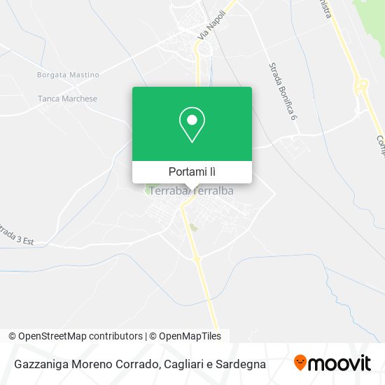 Mappa Gazzaniga Moreno Corrado