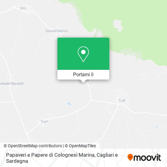Mappa Papaveri e Papere di Colognesi Marina
