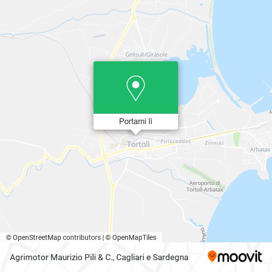 Mappa Agrimotor Maurizio Pili & C.