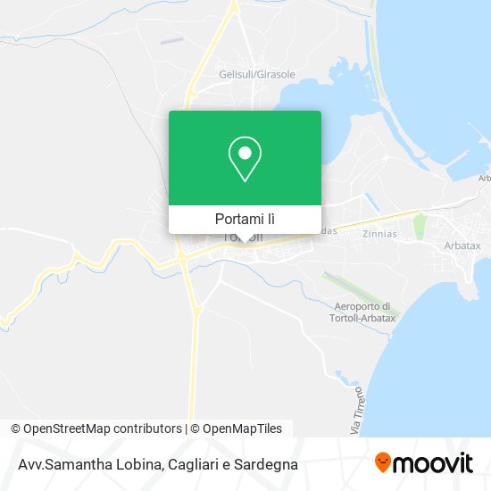 Mappa Avv.Samantha Lobina