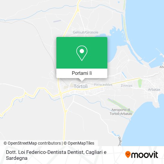 Mappa Dott. Loi Federico-Dentista Dentist