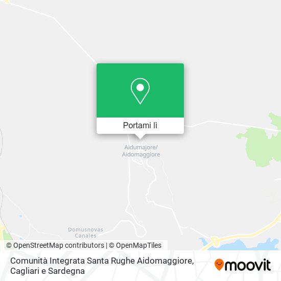 Mappa Comunità Integrata Santa Rughe Aidomaggiore