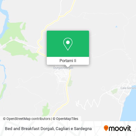 Mappa Bed and Breakfast Dorgali