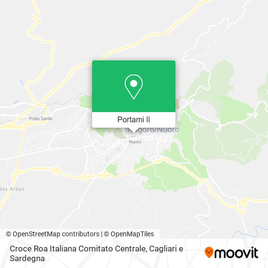 Mappa Croce Roa Italiana Comitato Centrale