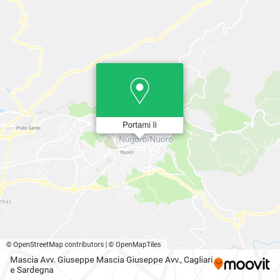 Mappa Mascia Avv. Giuseppe Mascia Giuseppe Avv.