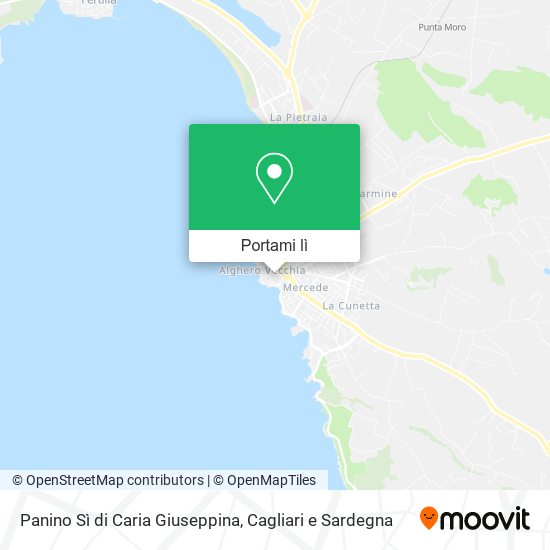 Mappa Panino Sì di Caria Giuseppina