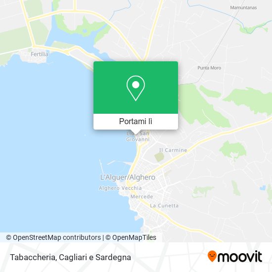 Mappa Tabaccheria