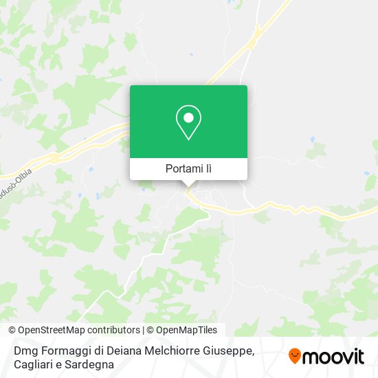 Mappa Dmg Formaggi di Deiana Melchiorre Giuseppe