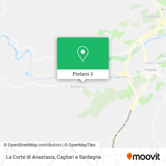 Mappa La Corte di Anastasia