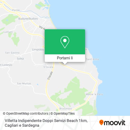 Mappa Villetta Indipendente Doppi Servizi Beach 1km