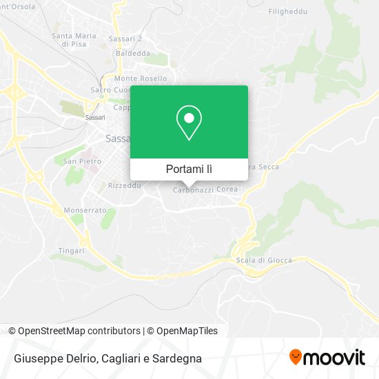 Mappa Giuseppe Delrio