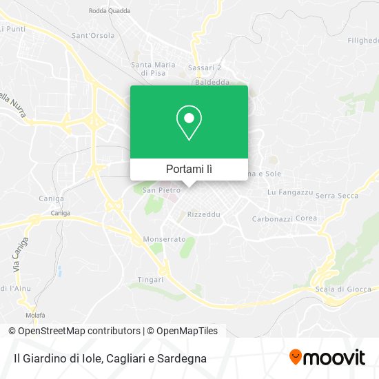 Mappa Il Giardino di Iole