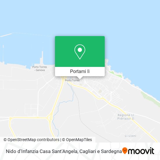 Mappa Nido d'Infanzia Casa Sant'Angela