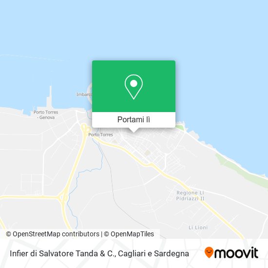 Mappa Infier di Salvatore Tanda & C.