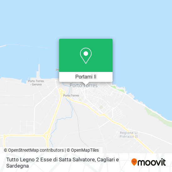 Mappa Tutto Legno 2 Esse di Satta Salvatore