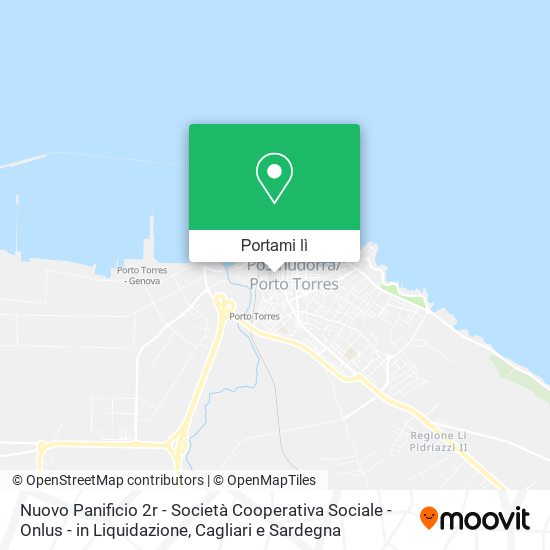 Mappa Nuovo Panificio 2r - Società Cooperativa Sociale - Onlus - in Liquidazione