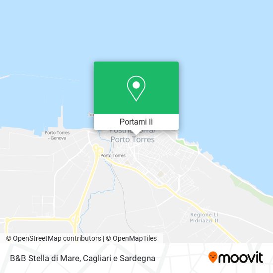 Mappa B&B Stella di Mare