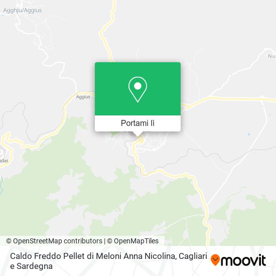 Mappa Caldo Freddo Pellet di Meloni Anna Nicolina