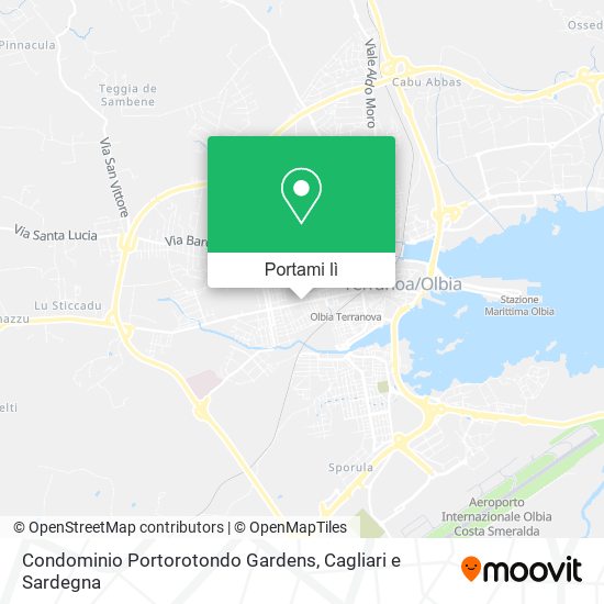 Mappa Condominio Portorotondo Gardens