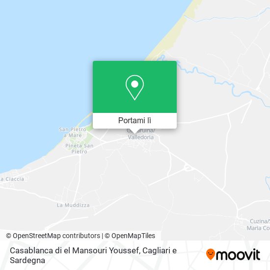 Mappa Casablanca di el Mansouri Youssef
