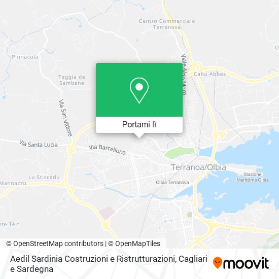 Mappa Aedil Sardinia Costruzioni e Ristrutturazioni