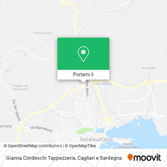 Mappa Gianna Cordeschi Tappezzeria