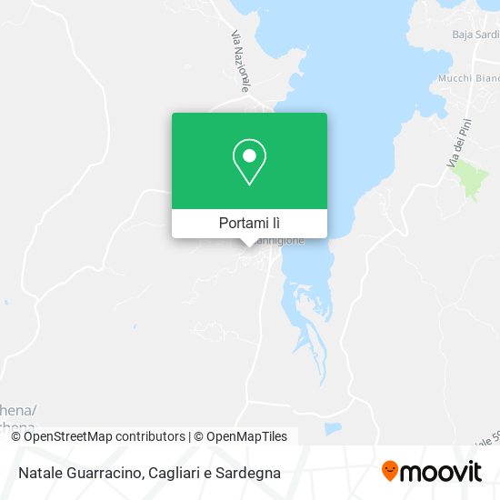 Mappa Natale Guarracino