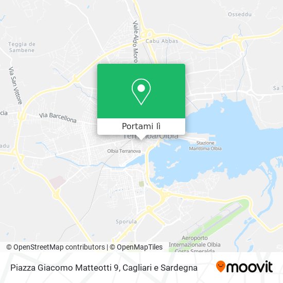 Mappa Piazza Giacomo Matteotti 9