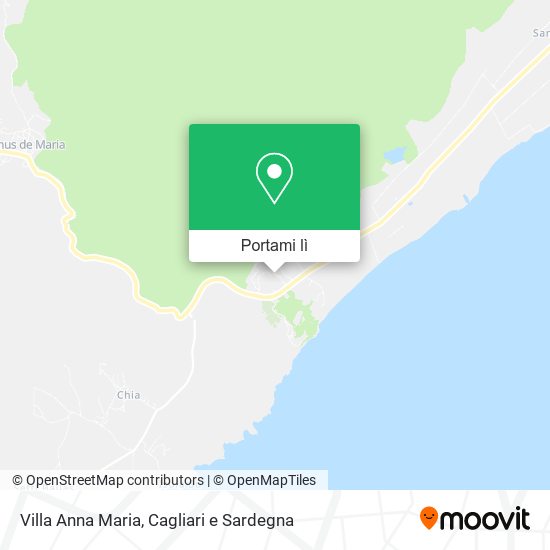 Mappa Villa Anna Maria