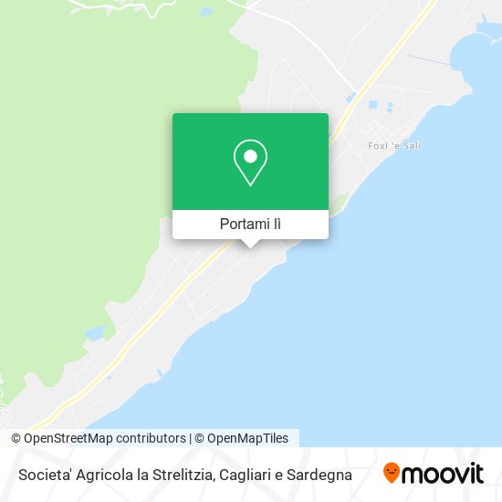 Mappa Societa' Agricola la Strelitzia