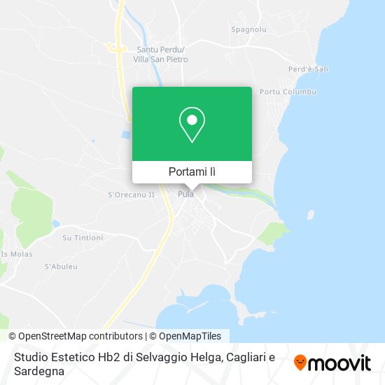Mappa Studio Estetico Hb2 di Selvaggio Helga