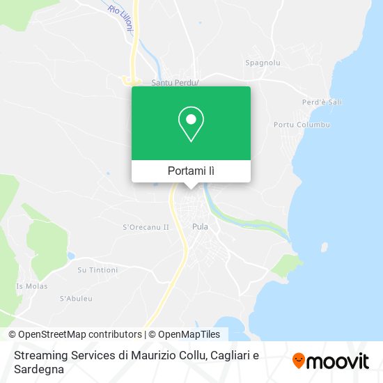Mappa Streaming Services di Maurizio Collu